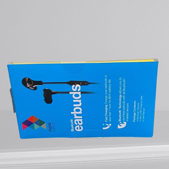 Digital Basics Bluetooth Earbuds- Rose Gold Fast Charging - New - Picture 4 of 6